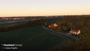 Quimper Pluguffan LFRQ - A free handcrafted regional airport thumbnail 13