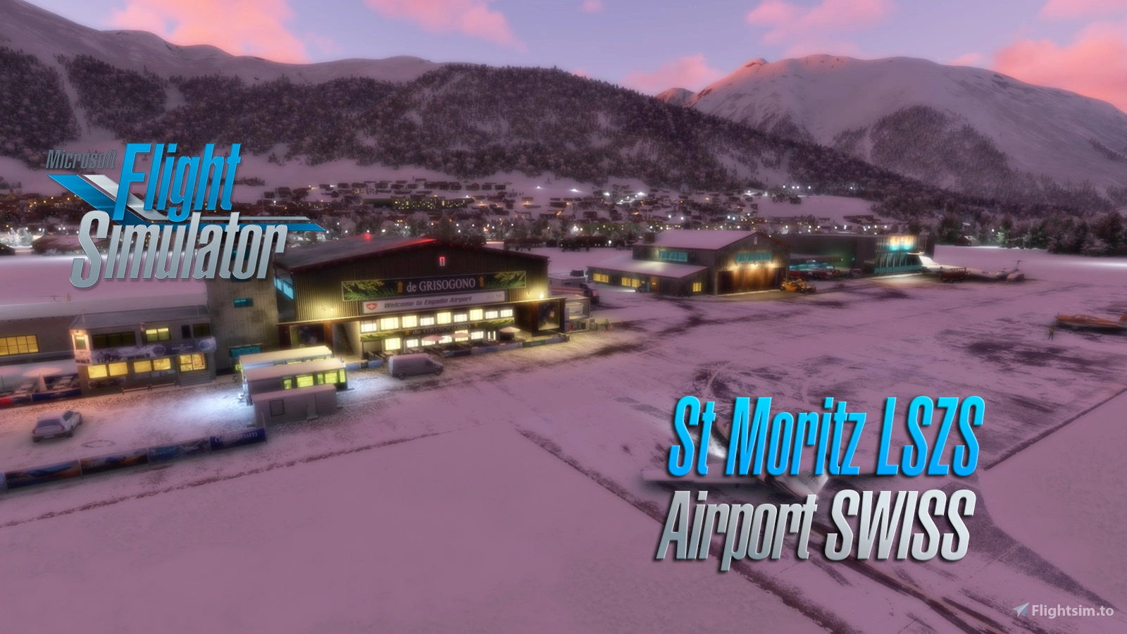 Saint Moritz - Samedan Airport LSZS (Swiss) v2.5 - Image 1
