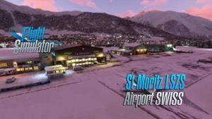 Saint Moritz - Samedan Airport LSZS   (Swiss) v2.5 thumbnail 1