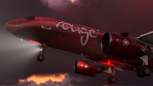 A320Neo [Fictional] Air Canada Rouge -8K thumbnail 4