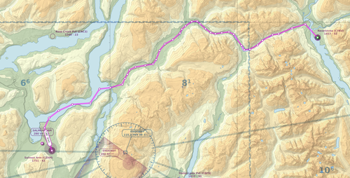 Discover British Columbia : flight 2 :  Revelstoke to Salmon Arm