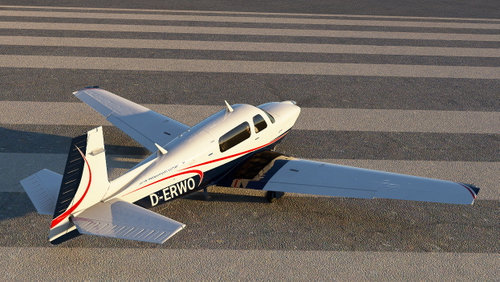 Mooney M20R - Livery "Dark Blue"