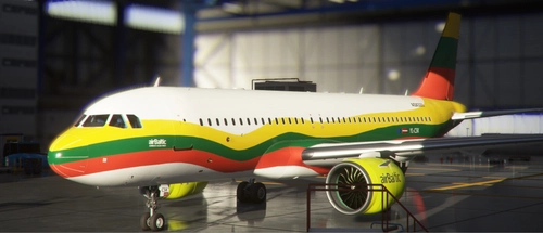 Air Baltic (Lithuanian) A320 neo livery