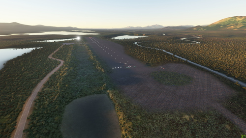 PARC - Arctic Village Airport, Alaska (DOES NOT WORK WITH SU9)