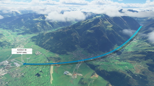 DG Flugzeugbau DG808S Landing challange LOWZ Zell am See thumbnail 1