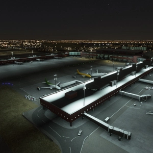 Cairo International Airport (HECA) Night Light Enhancement thumbnail 1