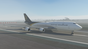 UPS Boeing 747-8F (2 Versions - With and Without Text Mirroring) - 8K thumbnail 7