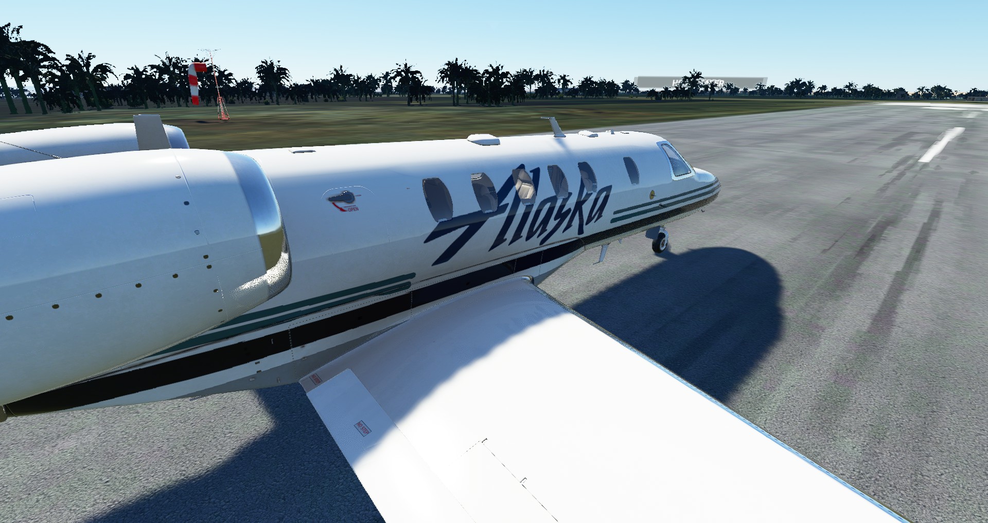 Alaska Airlines Older Livery | Cessna Citation CJ4 - Image 1