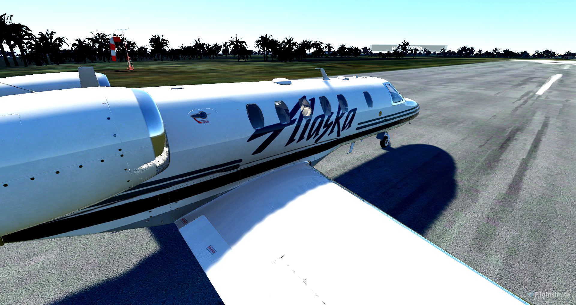 Alaska Airlines Older Livery Cessna Citation CJ4 Alaska Airlines Older Livery Cessna Citation CJ4