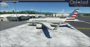 American Airlines | N12028 | Asobo Airbus A320neo (8K) thumbnail 3