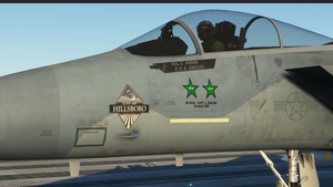 F-15C Oregon Air National Guard 142nd Fighter Wing - City of Hillsboro thumbnail 2