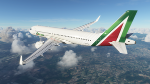 Alitalia A320neo - 8K thumbnail 2