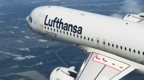 Lufthansa A320Neo (Dirty / New Colors) - 8K
