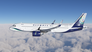 [A32NX] [8K] Olympic Airways (SX-OAT) thumbnail 3