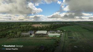 Quimper Pluguffan LFRQ - A free handcrafted regional airport thumbnail 10
