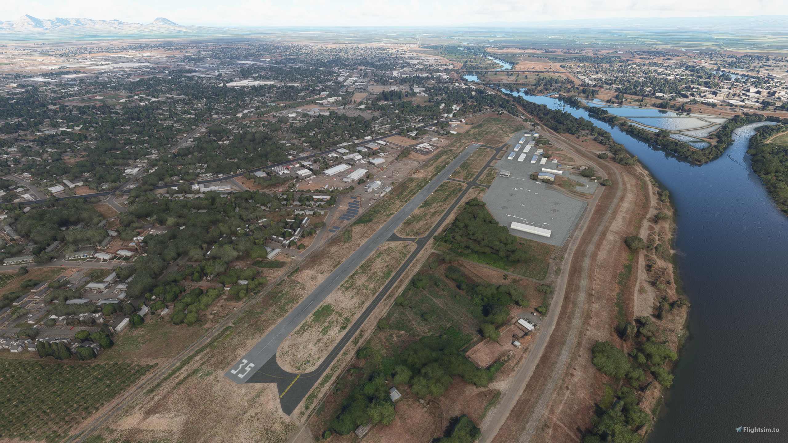 Sutter County / Yuba City (O52), CA, US for Microsoft Flight Simulator MSFS image