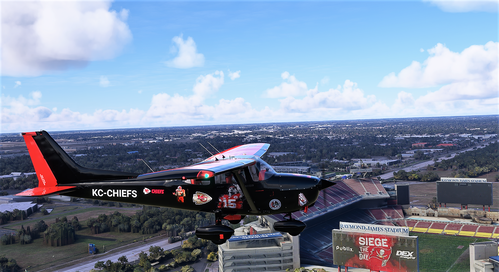 Cessna 172 (G1000) Kansas City Chiefs