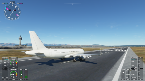 Ghost White A320 Livery