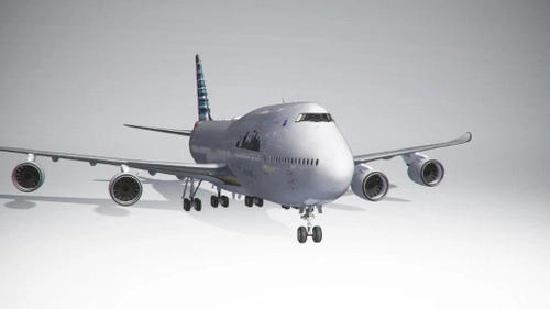 Boeing 747-8i American Airlines Personal Edition "Fort Worth" (4k) - no logo mirroring