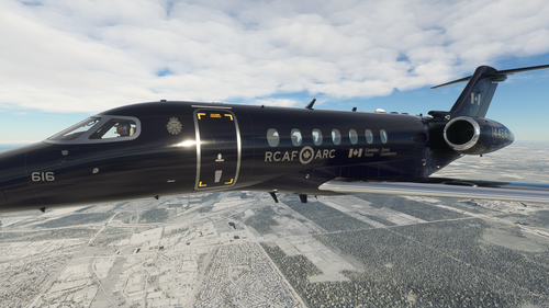 Fictional RCAF Special Transport Jet