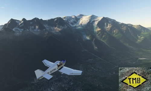Tour du Mont Blanc by air