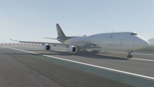 UPS Boeing 747-8F (2 Versions - With and Without Text Mirroring) - 8K thumbnail 4