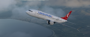 Bredok3d-boeing 737 MAX Turkish Airlines Livery thumbnail 1