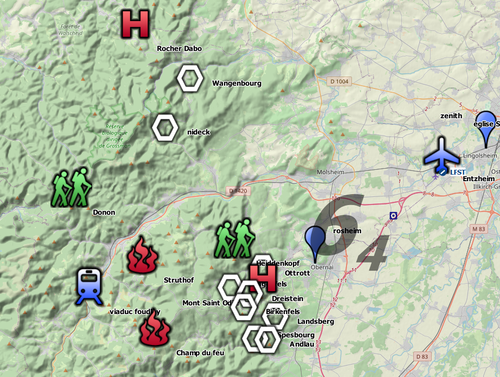 Flight Plan (Plan de vol) in France (en Alsace)