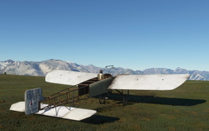 Bleriot XI 'Langenbruck' livery flown by Oskar Bider thumbnail 2
