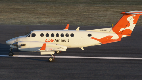 [4K] Air Inuit King Air 350i