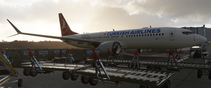 Bredok3d-boeing 737 MAX Turkish Airlines Livery thumbnail 2