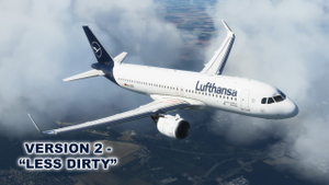 Lufthansa A320Neo (Dirty / New Colors) - 8K thumbnail 7