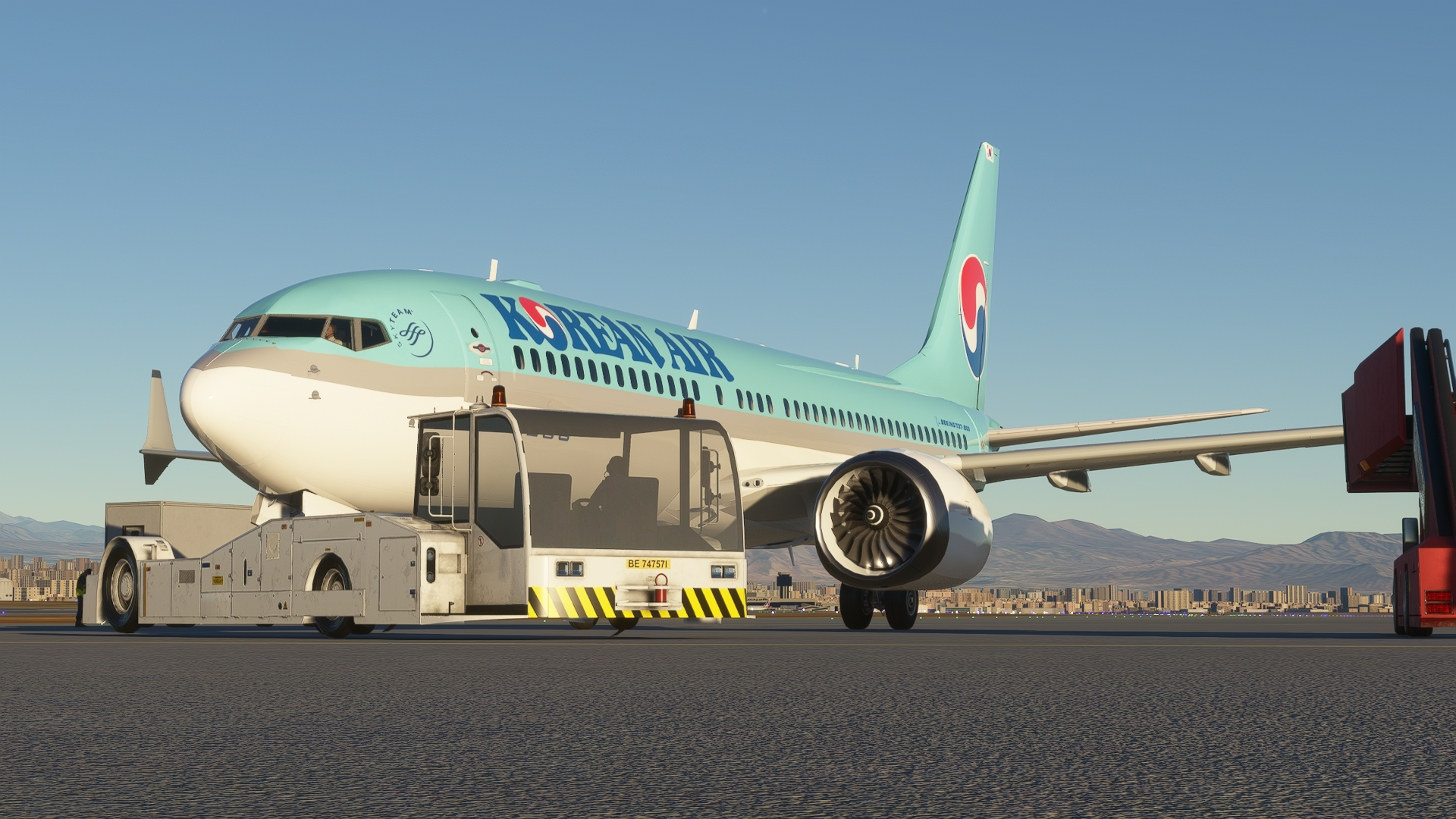 Korean air Boeing 737 Max (5K*10K) - Image 1