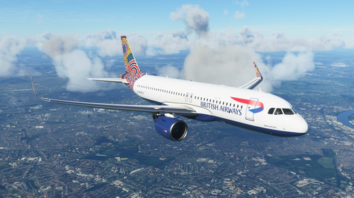 British Airways "Water Dreaming" - A320Neo