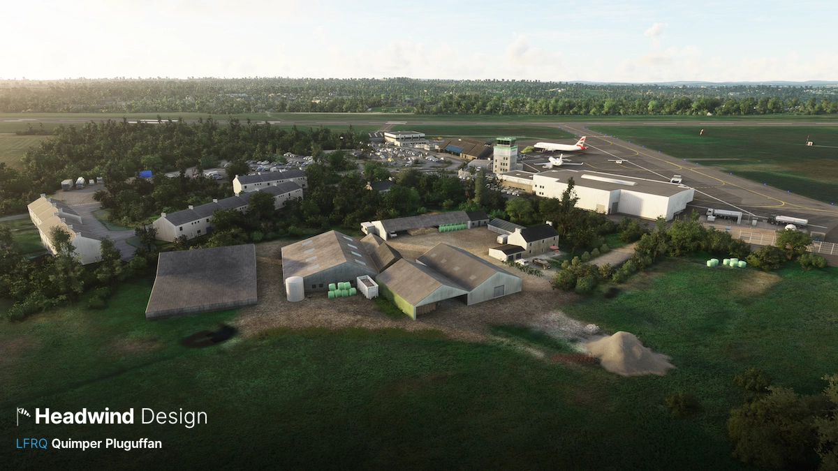Quimper Pluguffan LFRQ - A free handcrafted regional airport - Image 2