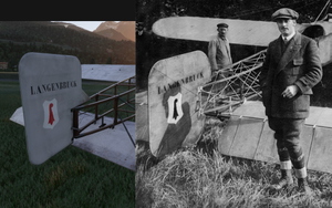 Bleriot XI 'Langenbruck' livery flown by Oskar Bider thumbnail 12