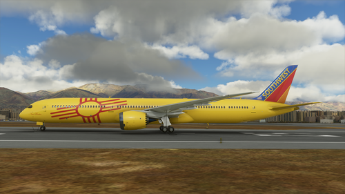 Southwest Airlines New Mexico One Fictional for Boeing 787 - 8K