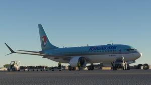 Korean air Boeing 737 Max (5K*10K) thumbnail 3