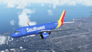 Southwest A320Neo - New Livery [8K} thumbnail 3
