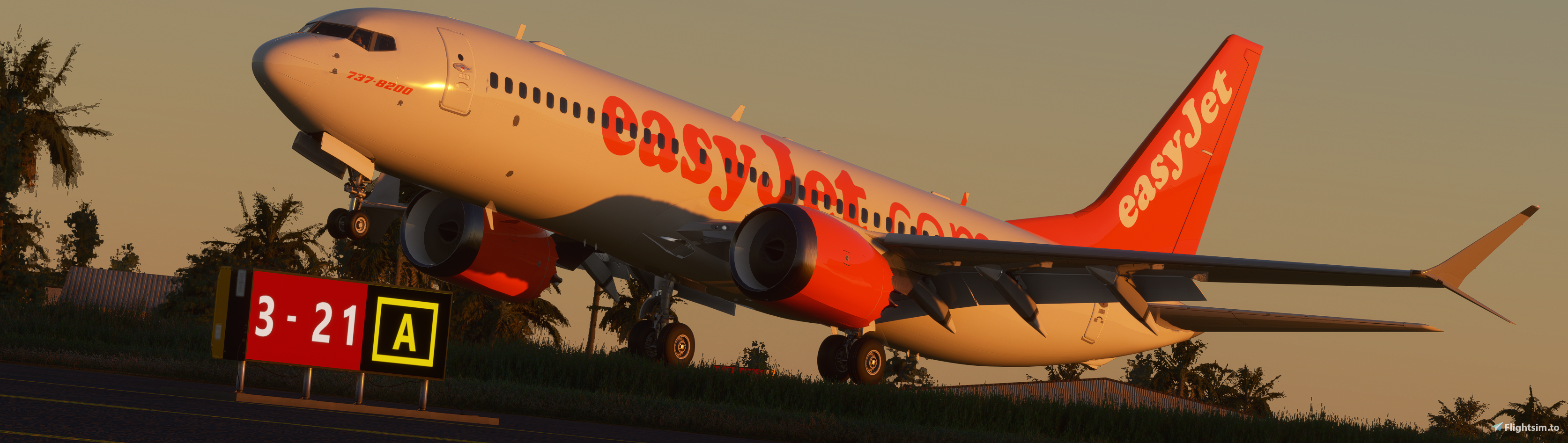 easyJet.com 737-8200 (MAX) [4x10K] - Image 1