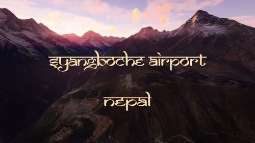[VNSB] - Syangboche Airport, Nepal