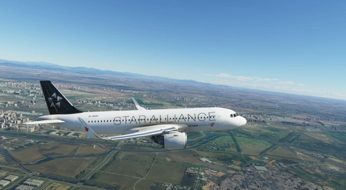 A320neo Air China Star Alliance Special Color