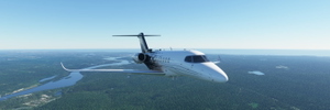 Longitude Blue and White Pixelated  thumbnail 1
