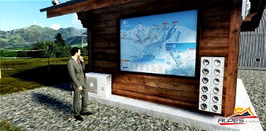 Val Thorens Altisurface  Microsoft Flight Simulator