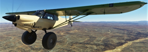 NC76 Xcub Extraction Livery