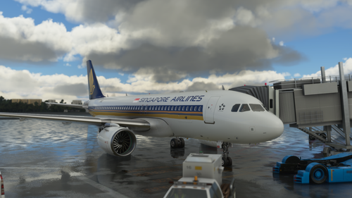 Airbus 320Neo Singapore Airlines 8k