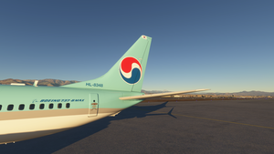 Korean air Boeing 737 Max (5K*10K) thumbnail 5