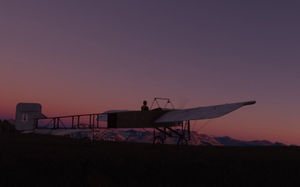 Bleriot XI 'Langenbruck' livery flown by Oskar Bider thumbnail 3