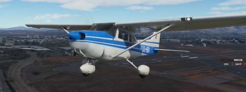 C172 G1000 OO-HBR