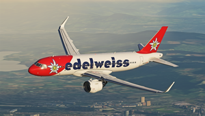 Edelweiss A320Neo (Old Livery) thumbnail 2
